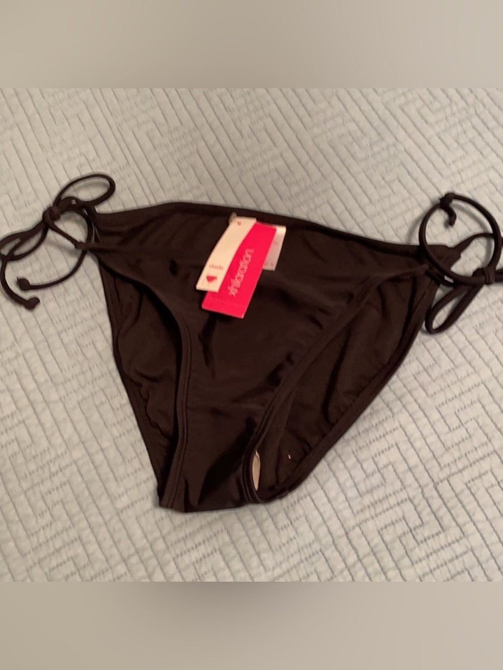 Xhileration Side Tie Bikini Bottom